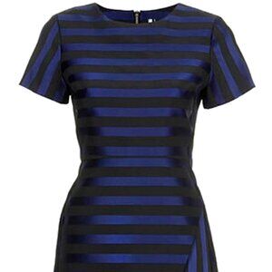 🆕 RARE Black & Blue Striped Dress | Made by Canvas by Lands' End